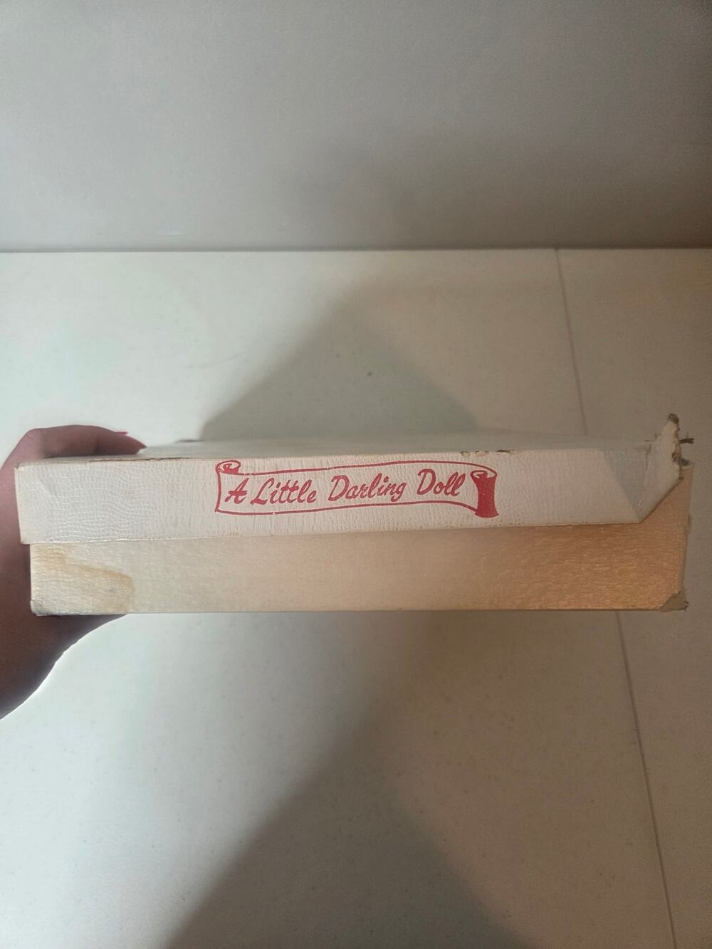 Vintage A LittleDarling Doll Bridesmaid Yellow Maize 435 In Original Display Box